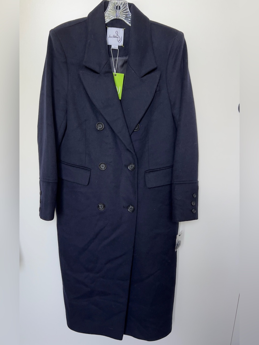 Sam Edelman Navy Double-Breasted women’s Trench Coat size 12